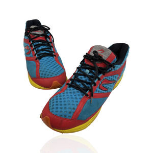 Newton Gravity Shoes Mens 12.5 Red Blue Yellow Running Sneakers 000113